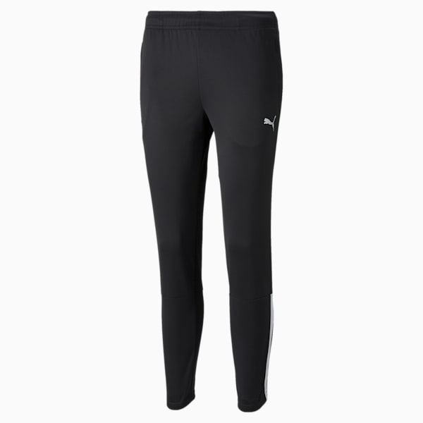 individualLIGA Pant de fútbol para mujer<br />, Puma Black-Harbor Mist, extralarge